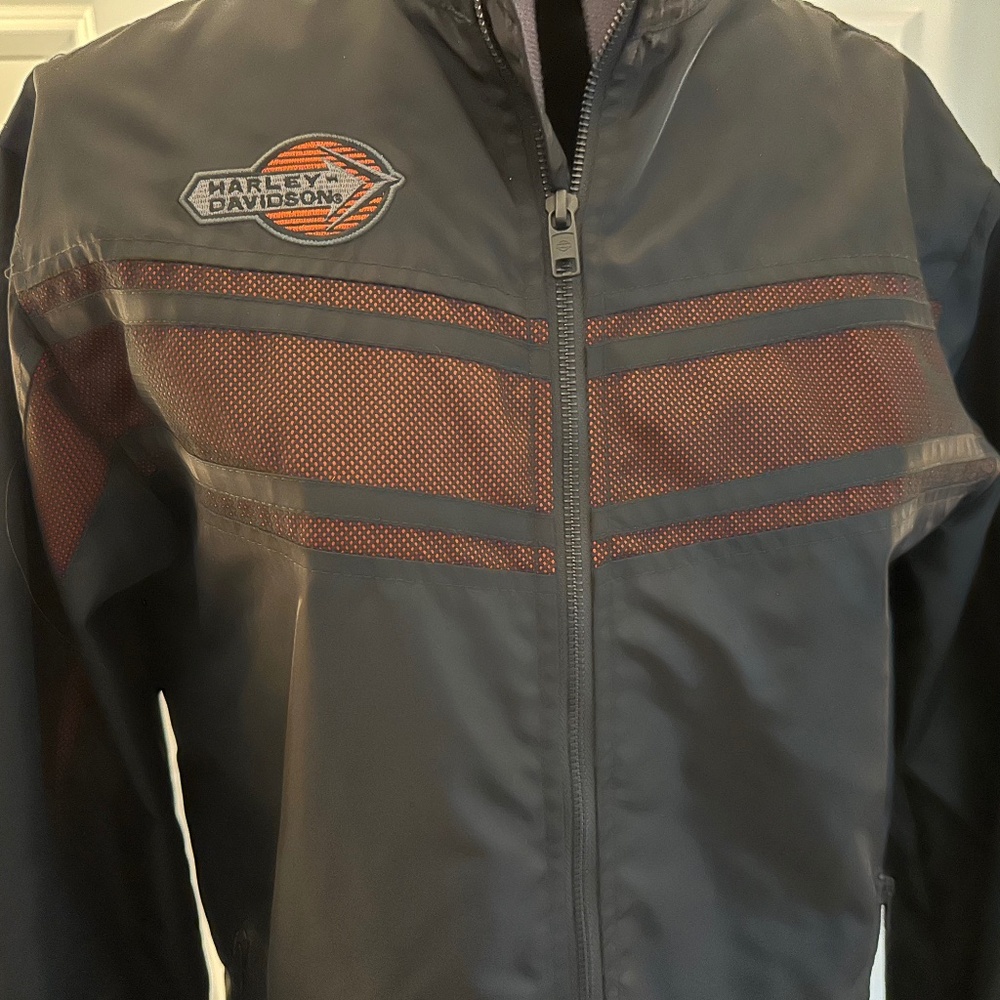 Harley-Davidson Windbreaker, Excellent Condition, Mens Size Medium